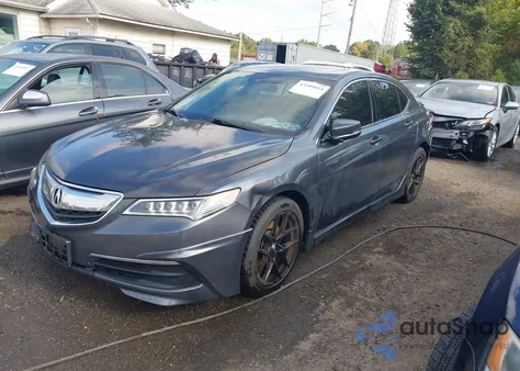 2015 Acura Tlx V6 Tech из США, поврежденный, VIN 19UUB2F59FA010413